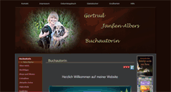 Desktop Screenshot of gertrud-janssen-albers.de